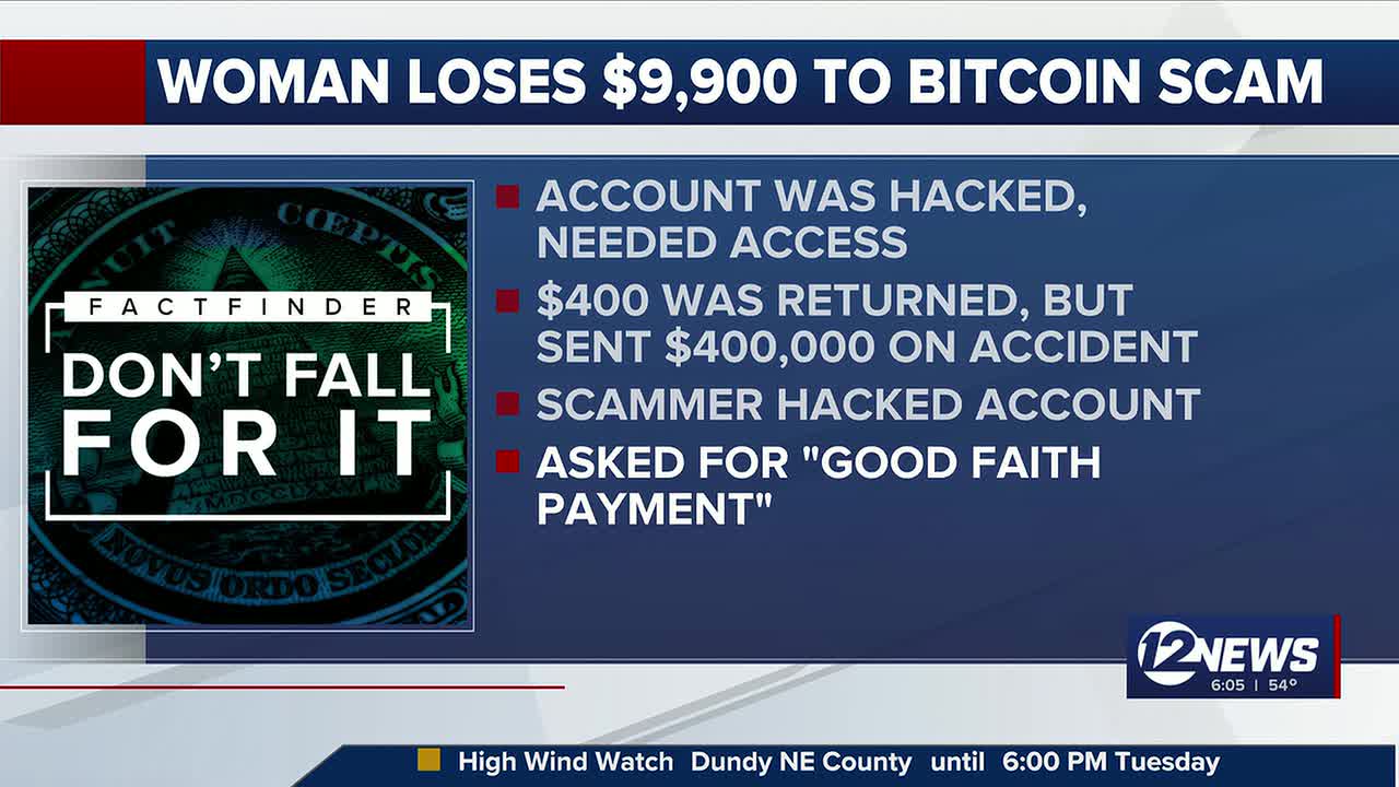 Salina woman loses almost $10,000 to a bitcoin scam
