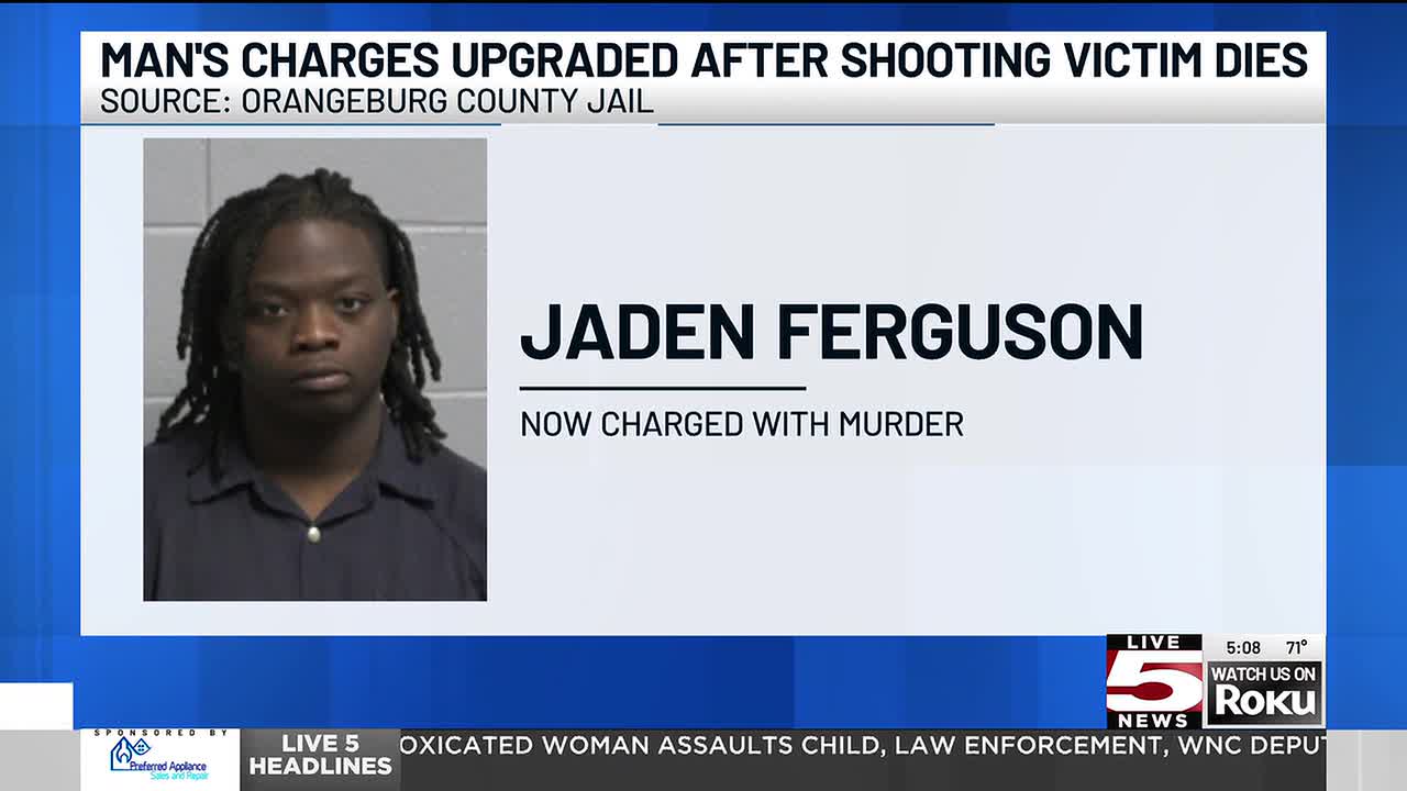 Orangeburg man's charges upgraded to murder in drive-by shooting death