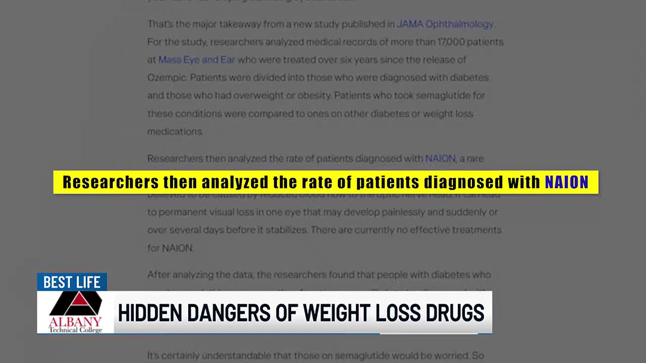 semaglutide near albany Hidden Dangers of Weight Loss Drugs