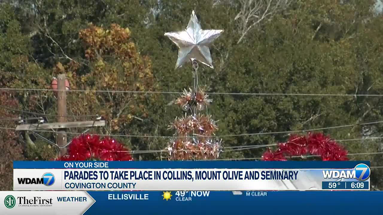 Collins Ms Christmas Parade 2022 Christmas Parades To Take Place This Week In Collins, Mount Olive And  Seminary