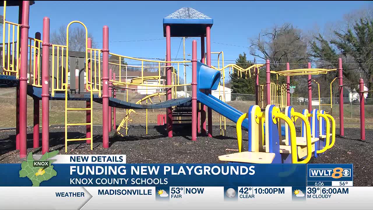 Local foundation helps Knox County Schools update playgrounds