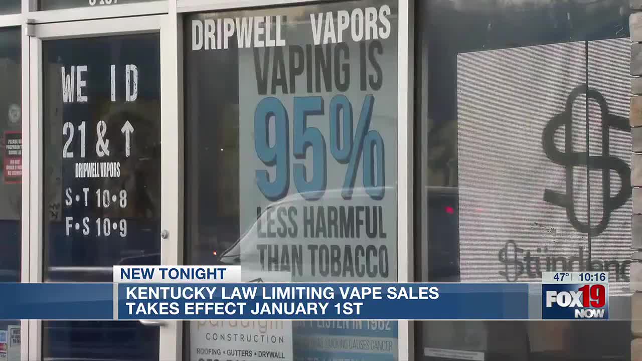 vape sales in ky Kentuckians, Put Down Your Vapes: An Analysis of Kentucky Vaping  Regulations — Kentucky Law Journal