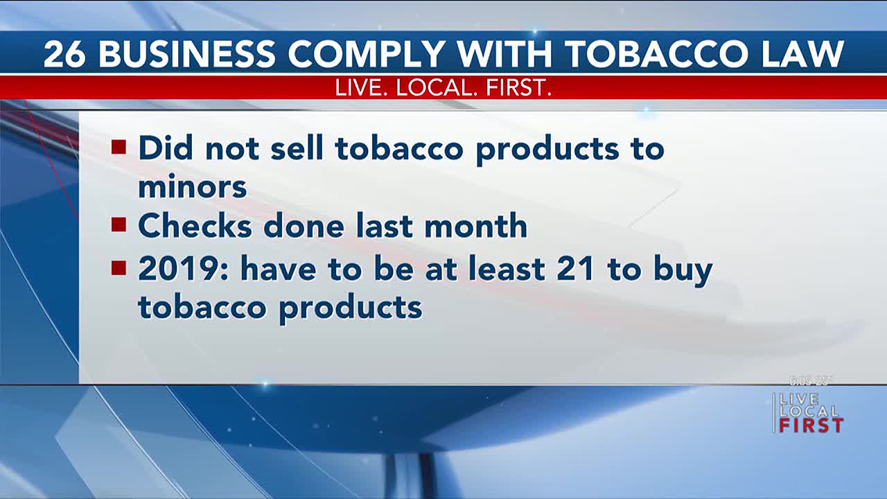RELATED: 26 businesses in Marathon County praised for not selling tobacco products to minors in 2024