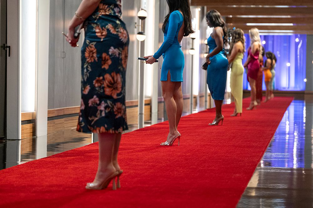 love is blind red dress Netflix 'Love is Blind' Season 10 Ohio: Where to Get All the Outfits   Femestella