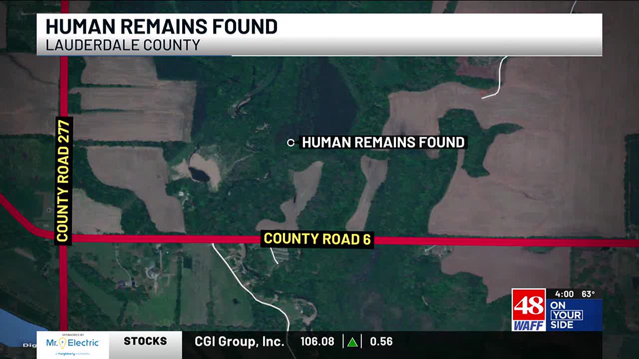 Human remains found by hunter in Lauderdale County