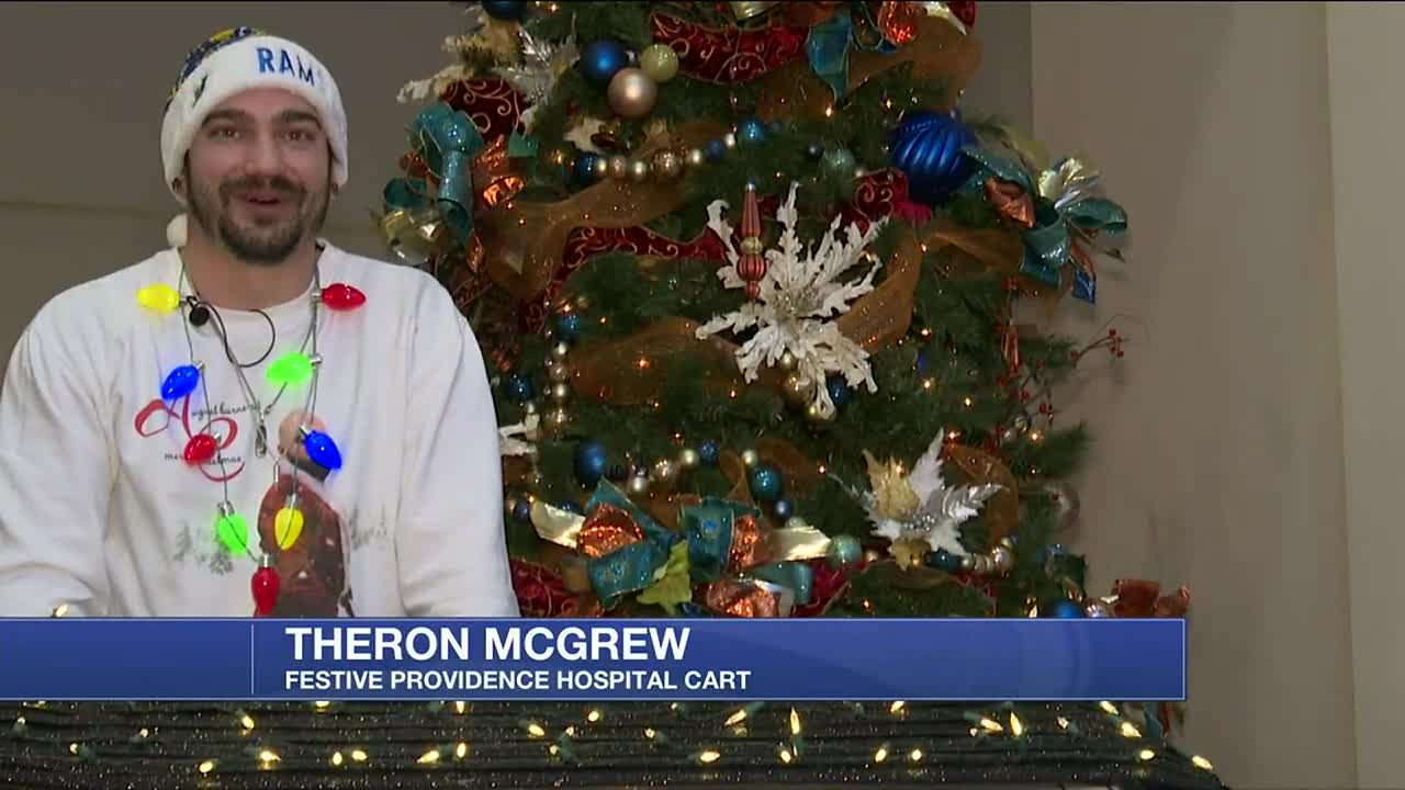 Theron McGrew and his magical hospital cart
