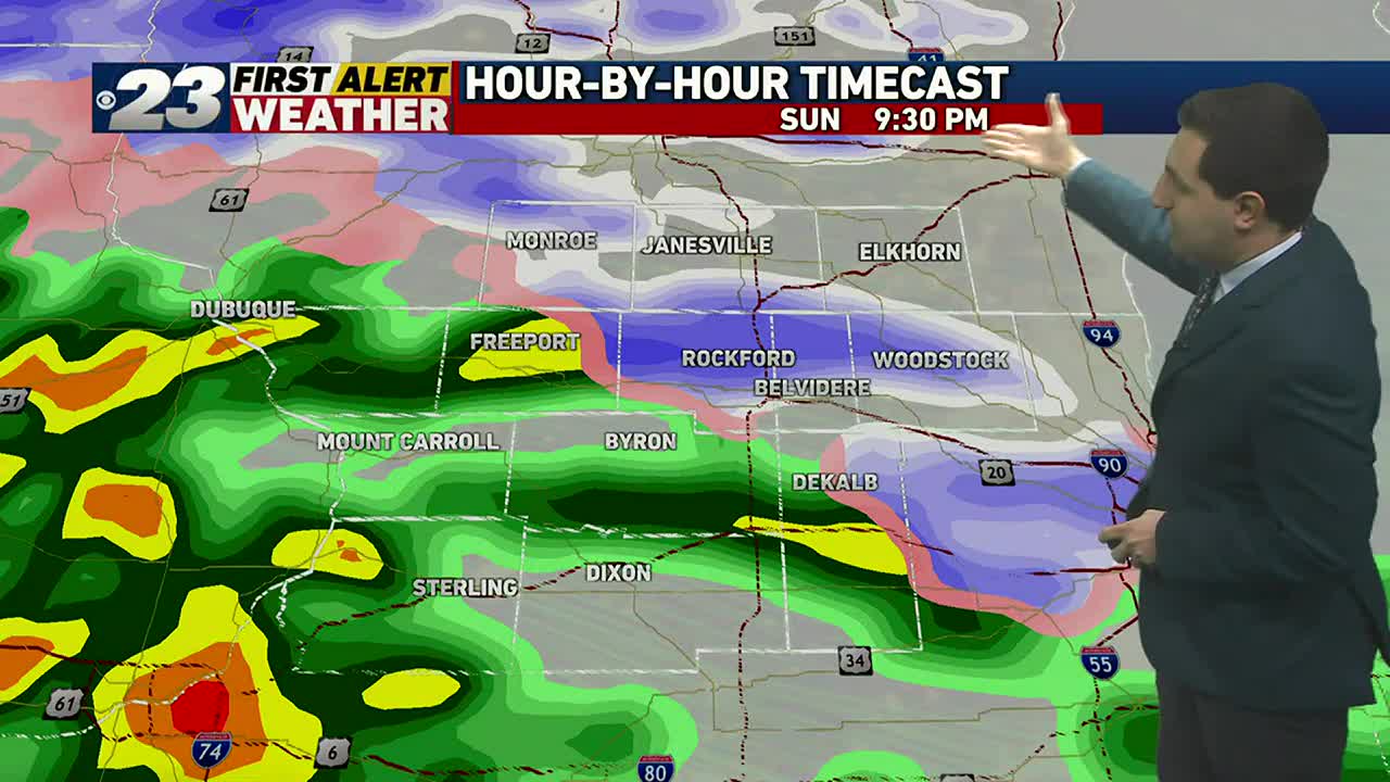 Rockford Il 2022 Christmas Snow Prediction A Few More Mild Days Ahead Of Us But With Some Messy Times Before We Turn  Colder
