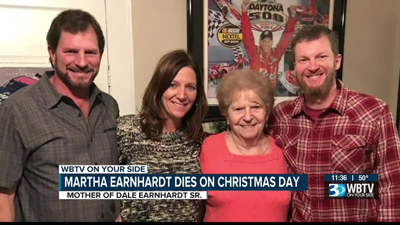 Martha Earnhardt, matriarch of famous racing family, laid to rest in  Kannapolis, image size:1280x720
