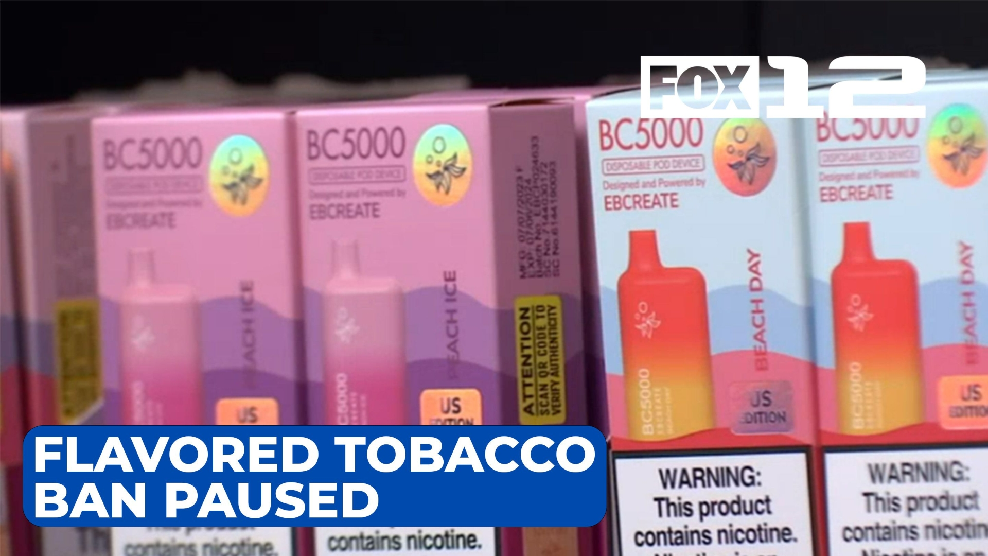 flavored vape ban oregon Oregon Senate Bill 702 introduced to tackle rising youth nicotine  consumption main image 1